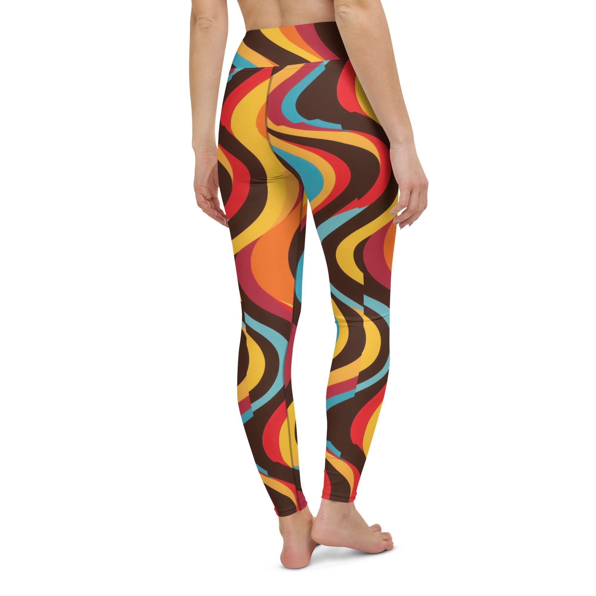 70s Groovy Yoga Leggings